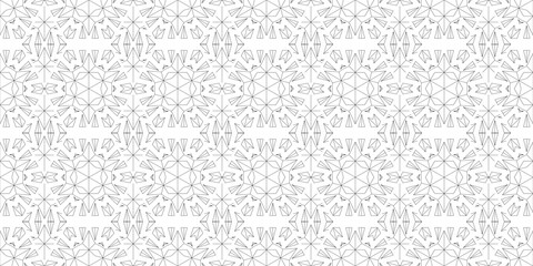 Seamless Transparent Art Deco Geometric Pattern for Background Layout Template