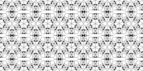 Seamless Transparent Art Deco Geometric Pattern for Background Layout Template