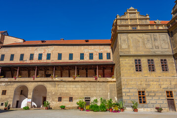 Fototapeta premium Horsovsky Tyn castle in Czech republic