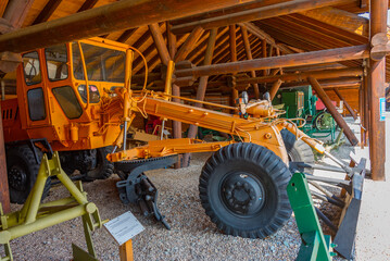 Obraz premium Forestry museum in Polish town Goluchow