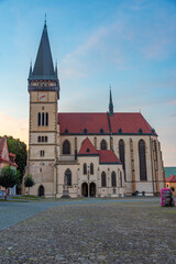 Saint Egidius cathedral in Bardejov, Slovakia