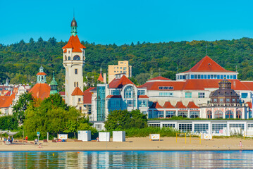 Fototapeta premium Balneological Institute in Sopot, Poland