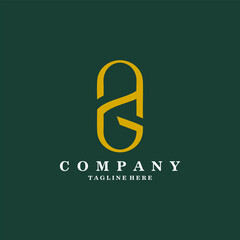 Obraz premium initial letter MS SM logo design vector