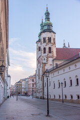 Fototapeta premium Saint Andrew church in Krakow/Cracow, Poland.
