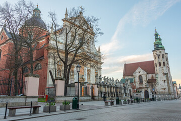 Saint Andrew Church And Saints