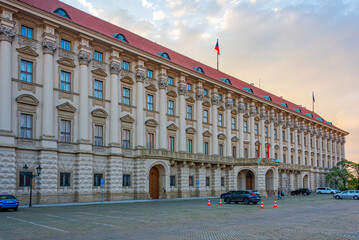 Naklejka premium Ministry of foreign affairs of the Czech republic in Prague, Cze