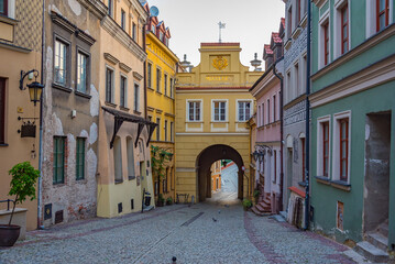 Obraz premium Grodzka gate in the old town of Lublin, Poland