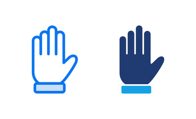 Obraz premium Hand icon vector illustration. hand sign and symbol. hand gesture