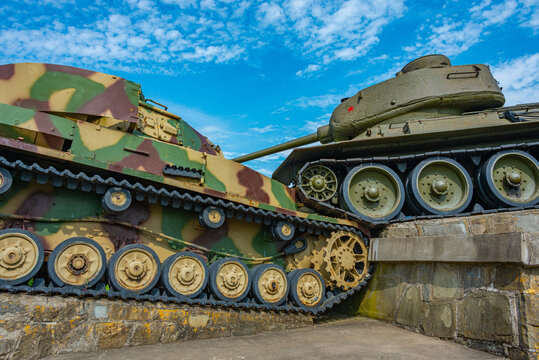 Battle of Dukla Pass Monument at Svidnik, Slovakia