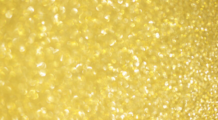 Golden bokeh background