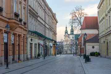 Fototapeta premium Saint Andrew church in Krakow/Cracow, Poland.