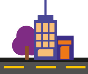 Obraz premium 건축물