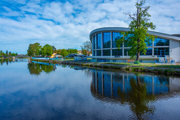 Obraz premium Swimming pool in Ceske Budejovice, Czech republic