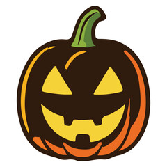 Modern Halloween Character Illustration