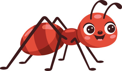 red ant cartoon