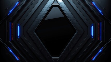 Obraz premium Suitable for futuristic designs, technology backgrounds, digital art projects, web graphics, scifi themes, modern presentations, abstract concepts.