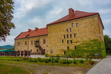 Royal castle in Sanok, Poland