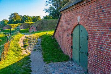Summer Day Gdansk Fortress Poland