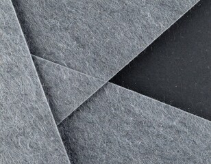 Abstract grey and black textured sheets