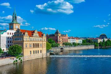 Bedrich Smetana museum in Prague, Czech republic