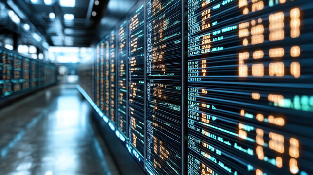 Digital data display, investment sentiment index, financial analysis, technology environment - Powered by Adobe