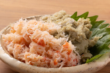 かに味噌（かにの身入り）ズワイガニ