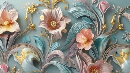 abstract floral background