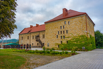 Fototapeta premium Royal castle in Sanok, Poland