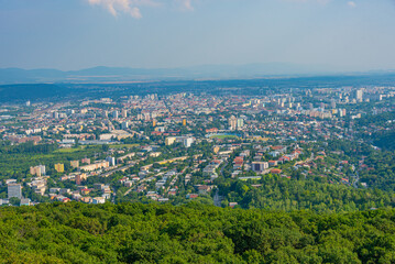 Obraz premium Panorama view of Kosice in Slovakia