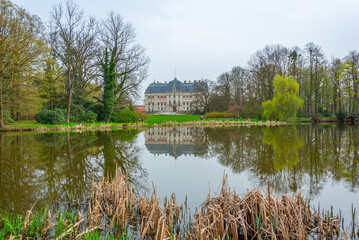 Fototapeta premium View of the Pszczyna castle in Poland