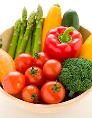 Colorful fresh vegetables