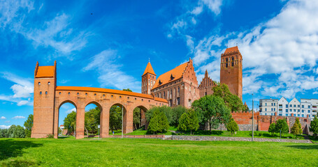 Fototapeta premium Castle Museum in Kwidzyn in Poland