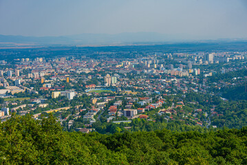 Obraz premium Panorama view of Kosice in Slovakia