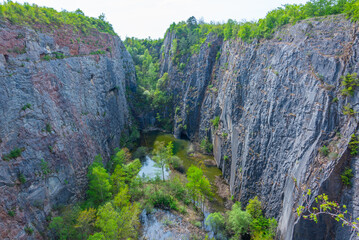 Mexiko quarry in Czech republic