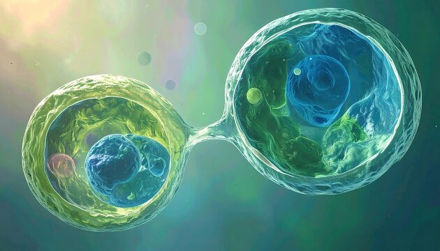 Cell Division Illustration