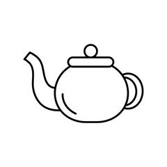 Teapot icon vector set collection simple linear illustration for web and app..eps