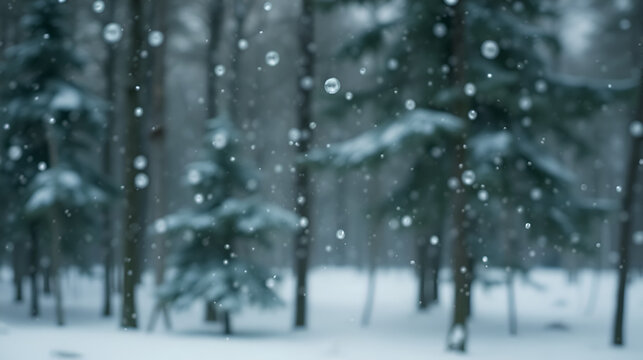 240fps Slow motion shallow focus of snow falling with trees in the background.

Shot on Sony A7Siii
1080p 4:2:2 10-bit