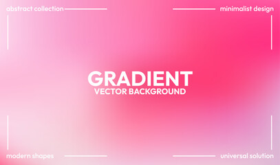 Pink Abstract Gradient Vector Background