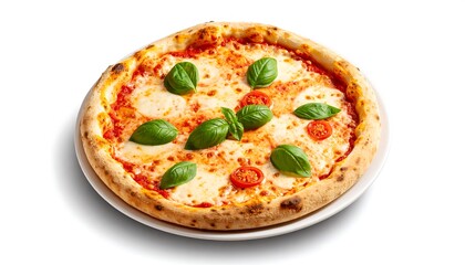 Appetizing Margherita pizza