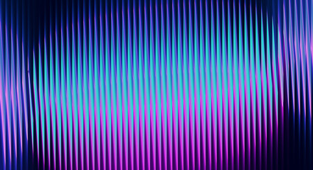 Abstract background with vertical lines in blue and purple gradient colors