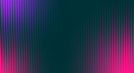 Abstract background with vertical lines and neon glow in purple and pink