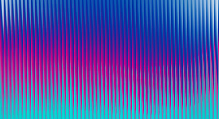 Abstract background with vertical lines and a gradient of blue, pink, and turquoise colors