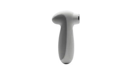 Digital ear thermometer isolated on transparent background for temperature measurement