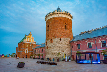 Obraz premium National museum at the Lublin castle in Poland