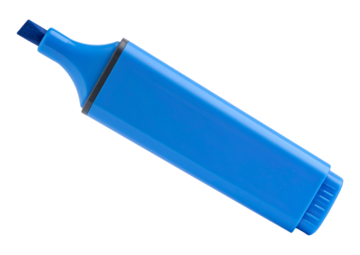 Writing marker pen tool isolated on transparent background