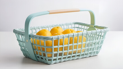 cesta com pastel recheado isolado em fundo transparente