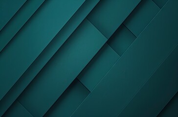 Teal geometric abstract background with layered shapes
