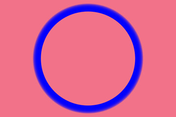 Bold Pink Blue Abstract Background