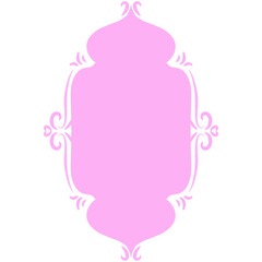 pink background with pink ribbon