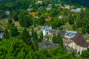 Obraz premium Piargska brana gate at Banska Stiavnica, Slovakia